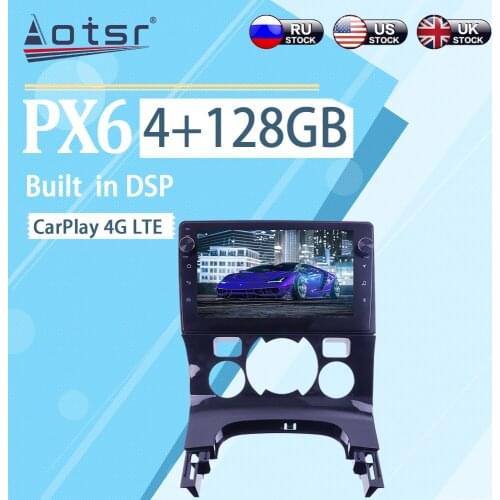 4+128GB For Peugeot 308 2013+ Android 10 BT WIFI Wireless Carplay Car Multimedia Radio Player GPS Navigation Stereo