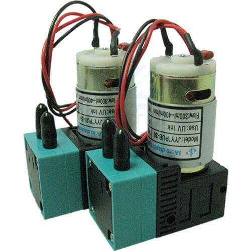 Free Shipping 2pcs/lot Jyy UV Big Ink Pump For Flora UV Ink Printer 7w 300-400ml/min UV Ink Pump