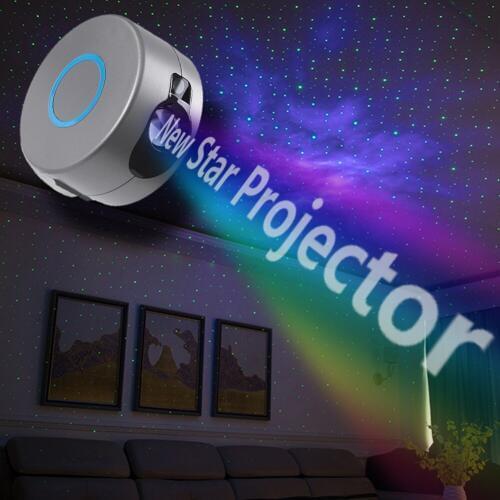 Bluetooth Speaker Night Light Rotating Starry Sky Projector with Remote Control Children Bedroom Star Night Lamp