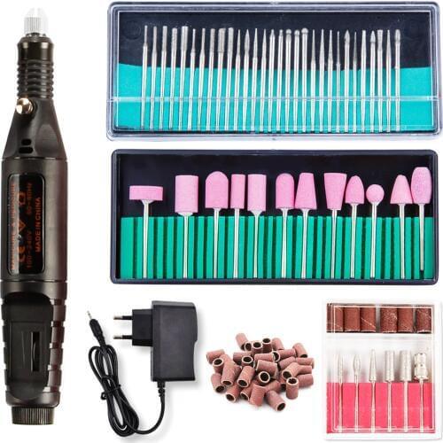 Electric Manicure Machine Nail Drill Bits Set For Manicure Removing Gel Polish Milling Cutters Manicure Mill Nail Cutter Bits