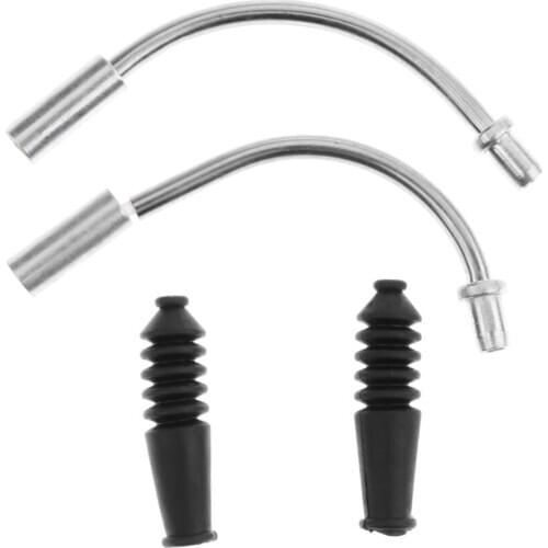 V Brake Noodles Cable Guide Boots Aluminum V-Brake Set Front and Rear Kit for Folding Bicycle Mountain Bike