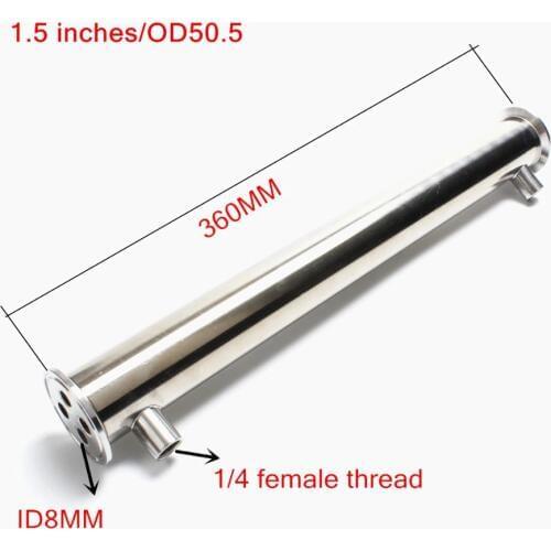 1,5 "(OD50.5) Stainless steel 304 Distiller condenser length 350MM