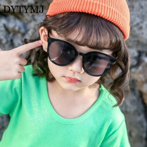 DYTYMJ Round Sunglasses for Kids Colorful Mirror Sun Glasses for Children Shades Anti-UV Kids Sun Glasses Wholesale Girls Boys
