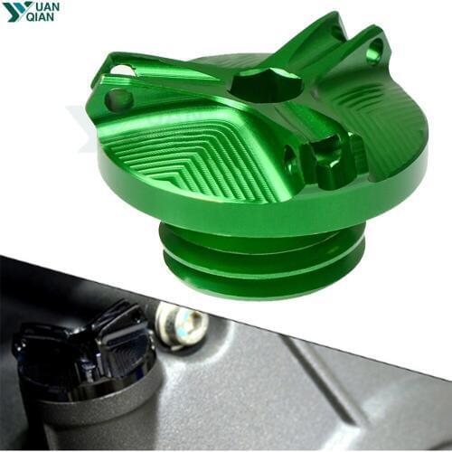 Motorcycle Engine Magnetic Oil Drain Plug cap cover For Kawasaki NINJA 400 2018 ninja 400 2018