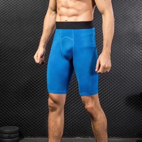Fashion Men Shorts Compression Tights Quick Dry Fitness Shorts Running Gym Sportswear Pants костюм мужской 2021