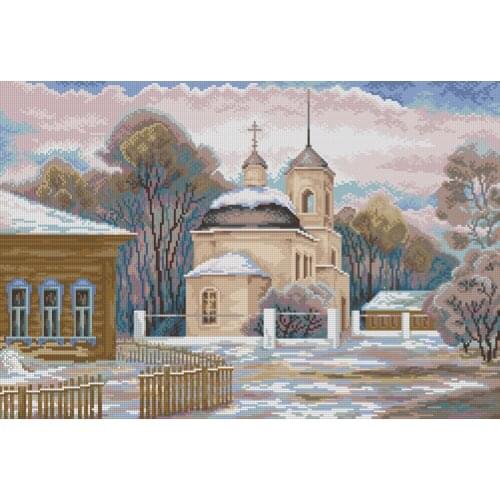 Frosty Morning Top Quality Cross Stitch Kits 14CT Unprinted Counted Sewing kit DIY Embroidered Handmade Home Decor
