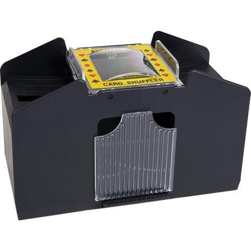 Board Game Poker Electric Automatic Card Shuffler Support 4 Deck Playing Cards
