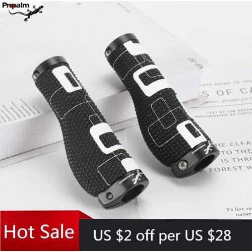 MTB Road Bike Grips Handlebar Grip Bicycle Grips Cover Anti-slip Shockproof High Fiber PU Silicone Rubber Cycling Bicycle Parts