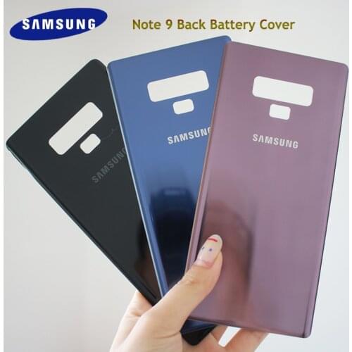 SAMSUNG Note 9 Back Battery Cover Door Rear 3D Glass Case For Samsung Galaxy Note9 Note 9 N9600 SM-N9600 Phone Back Cover Case