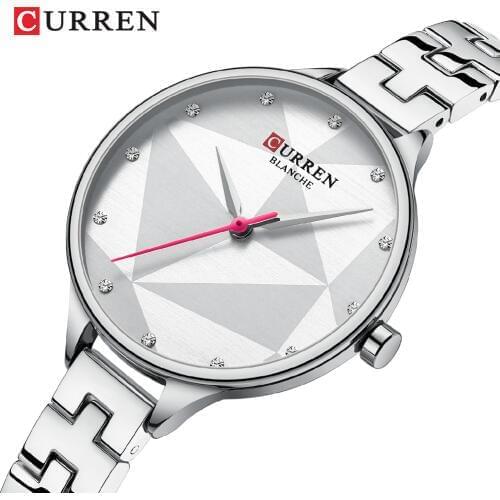 Luxury Brand CURREN Women Watch Casual Simple Stylish Ladies Bracelet Wristwatch Perfect Gifts for Girlfriend Reloj Mujer