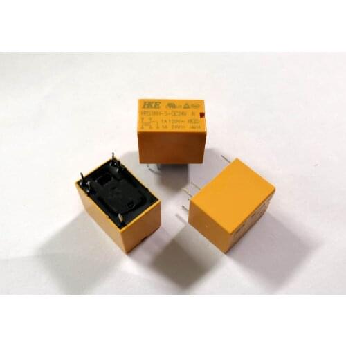 10PCS/lot 100%Original New Relay HRS1KH-S-DC5V HRS1KH-S-DC12V HRS1KH-S-DC24V HRS1KH-S HRS1KH S DC12V 12VDC 24VDC 5PIN 1A