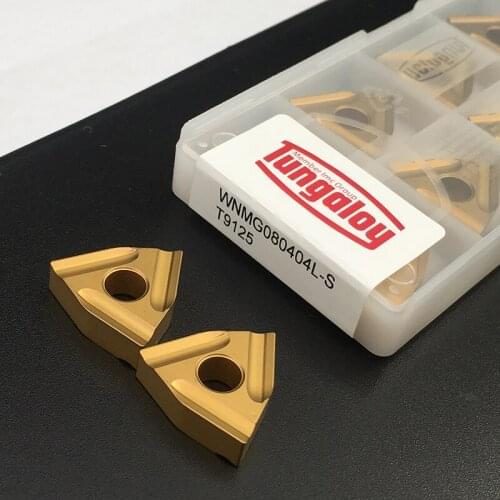 100% Original WNMG080404L S T9125 Sale Machine Tool Accessories Turning Tool Carbide Inserts For Stainless Steel
