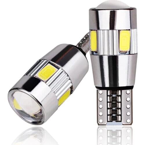 2x Car 5W5 LED Bulb T10 W5W LED Signal Light For Subaru Forest Human Lion XV Impreza WRX WRC foredter outback xv STI