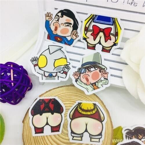 40 pcs Anime sells cute Stickers for Car Styling Bike Motorcycle Phone Laptop Travel Luggage Cool Funny Sticker Bomb Decals