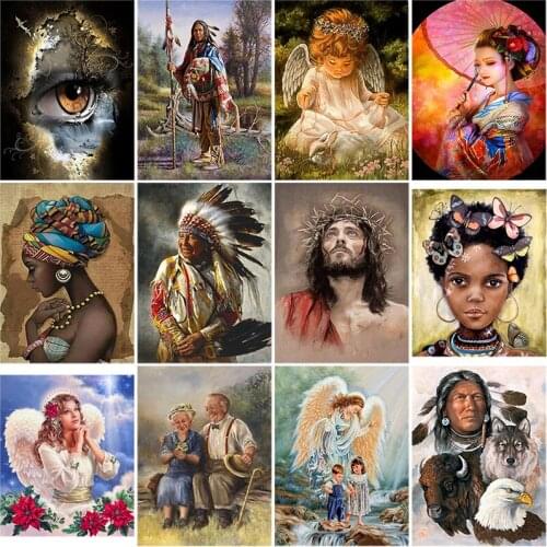 DIY 5D Diamond Painting Women Diamond Embroidery Full Round Drill Cross Stitch Rhinestone Cartoon Mosaic Portrait Art Home Decor