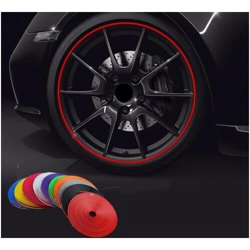 Car decoration tape Rims and trim
