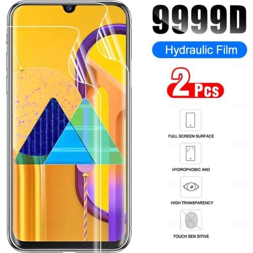 2Pcs Hydrogel Film For Samsung Galaxy M01 M02s M10 M20 Screen For Samsung Galaxy M21 M21s M30s M31s M62 Note10 Lite S20 FE Phone