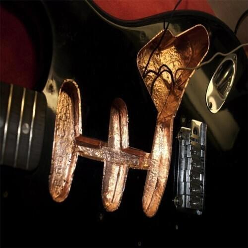 Wholesale 3Pcs Adhesive Single-Side Conductive Copper Foil Sheets for Electric Guitar Accessories Hot Sale