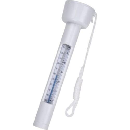 L9BE Durable Outdoor Swimming Pool Water Thermometer Dedicated Pool Temperature Tester Pond Floating Water Analysis Instruments