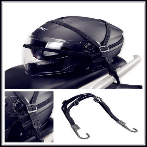 Motorcycle Hooks Mesh Organizer cargo Luggage Helmet Net for YAMAHA XV 950 RACER TDM 900 MT-125 MT125 MT-01 V-MAX