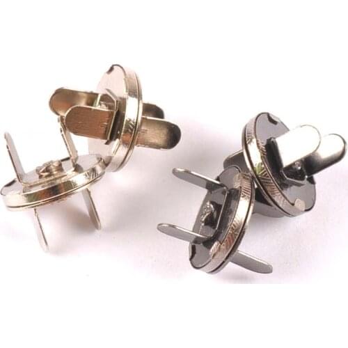 10set Copper Button High Magnetic Snap Fasteners Clasps Buttons For Crafts Handbag Purse Wallet Bags Clothes10mm 14mm 18mm C2110