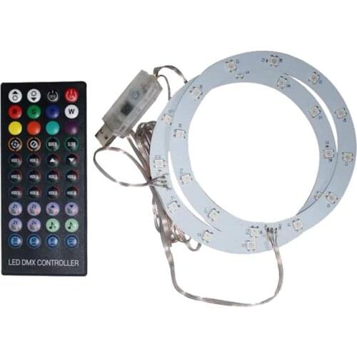 New LED Strip Light 5V 5050 Nowaterproof RGB Flexible Decoration TV Background Stripe Backlight Accent Light IR remote