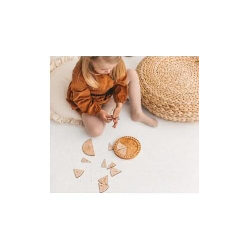 New 2021 puzzle wooden math fractions puzzle wooden educational products turkey fast shipping