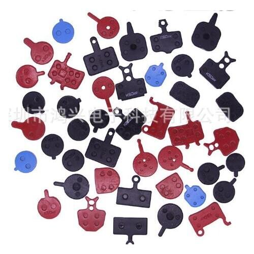 WholeSale 100pairs/lot Bicycle Disc Brake Pads for BB5 M515 M515M M515-LA M525 M515-LA-M M415 M446 Disc Brake Resin Pads 26 desi