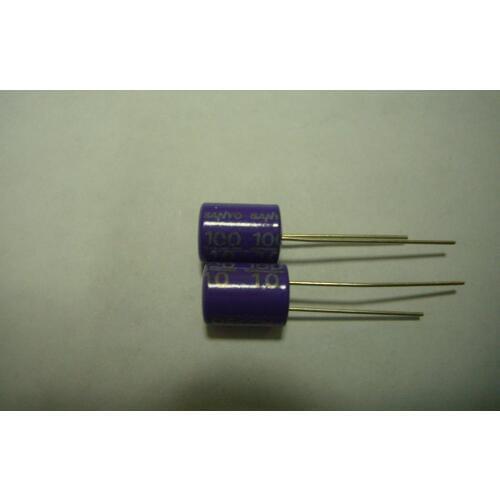 Original new 100% 10V100UF 6.3*10.8 DIP solid state capacitor 10SS100M (Inductor)