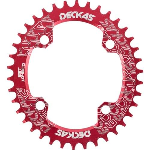 Oval Disc Mountain Bike Chainring 36T 104BCD 104bcd Crankset Multi-color Tooth Plate Parts Single Speed Chainwheel