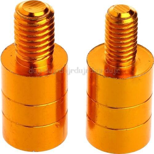 Fishing Landing Net Handle Connector Thread Adapter 10mm To 8mm 8mm To 10mm New N06 dropship