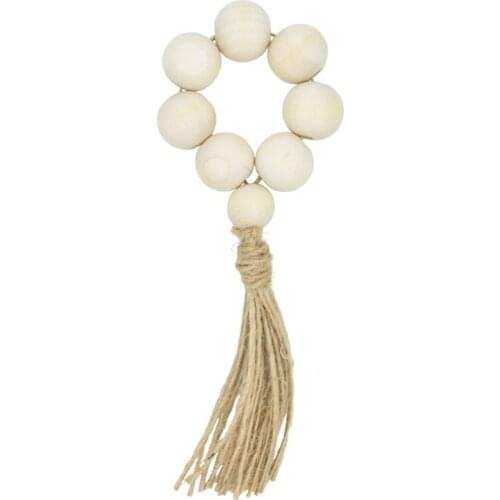 Handmade Wood Napkin Ring with Eco-Friendly Jute-Twine for Wedding Family Gathering Party Use Country Dining Table Decor