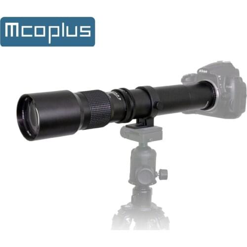 Mcoplus 500mm f8.0 Manual Telephoto Lens for Nikon D7200 D7100 D5600 D5300 D5200 D5100 D3500 D3300 D3200 D3100 D850 D750