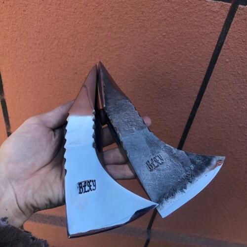 Hawk nail battle-axe hand forged axe axe logging outdoor camping open hill nieman axe outdoor axe household wood cutting tree wo