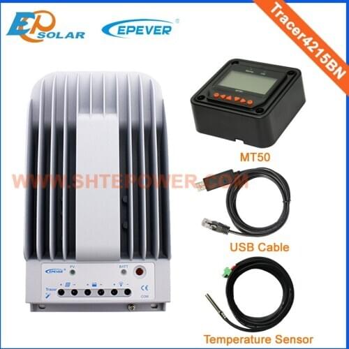 Tracer4215bn solar charge controller ,mppt pv battery charge regulator 12v 24v 40a