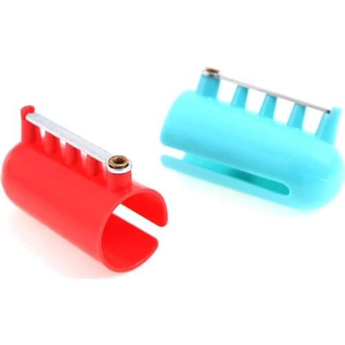 1 Pc Knitting Needle Thimble Braided Knuckle Jacquard Assistant Tool Sewing Accessories Knitting Accessories