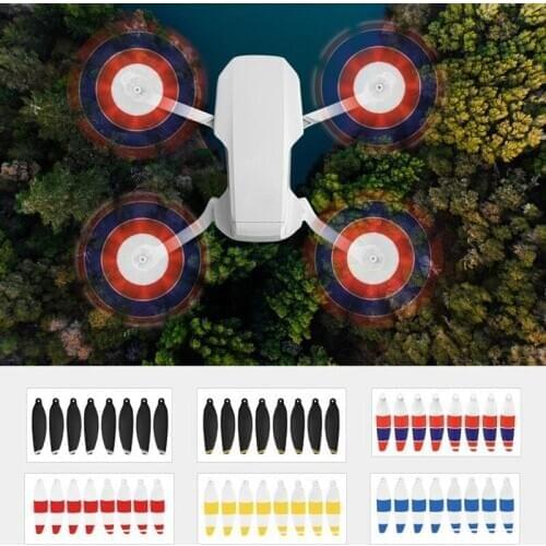 8PCS Propellers for DJI Mavic Mini Foldable Replacement Propellers Low Noise Lightweight Drone Blade Quick Release Accessory