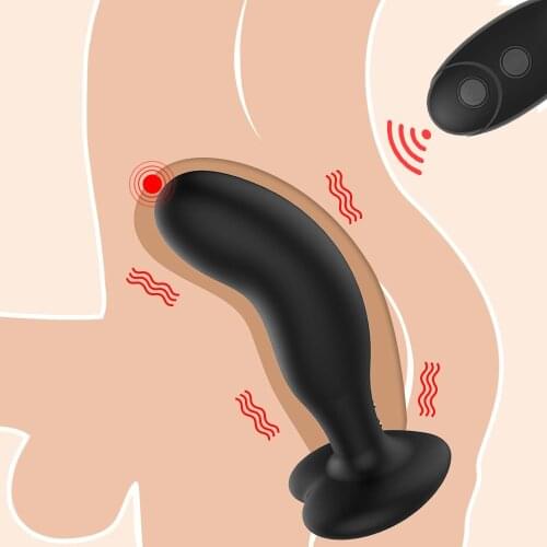 Remote Control Anal Vibrator Prostate Massager Dildo Anal Plugs USB Charging Prostate Stimulation Silicone But Plug Men Sex Toys