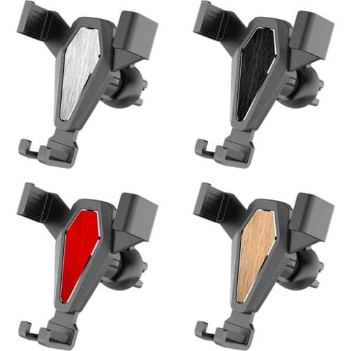 Car Phone Holder Stand For IPhone Mini Electric Universal Phone Holder Automatic Adjustment Air Vent Mount Holder For IPhone