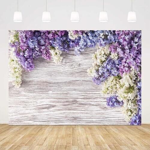 Lavender wood floor newborn portrait photography backdrop wooden texture vinyl floor background for photo shoot photophone