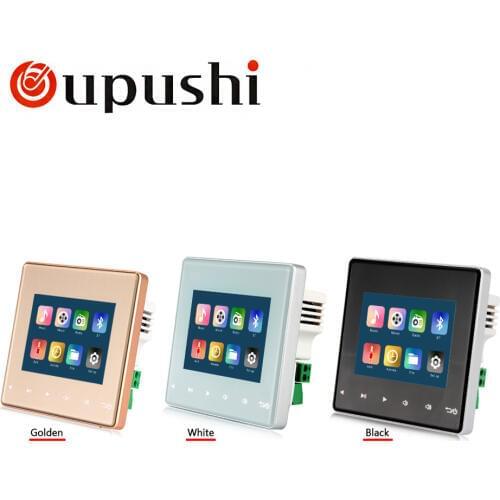Home Audio system,music system,Ceiling Speaker system,Bluetooth digital stereo amplifier, in wall amplifier with touch key