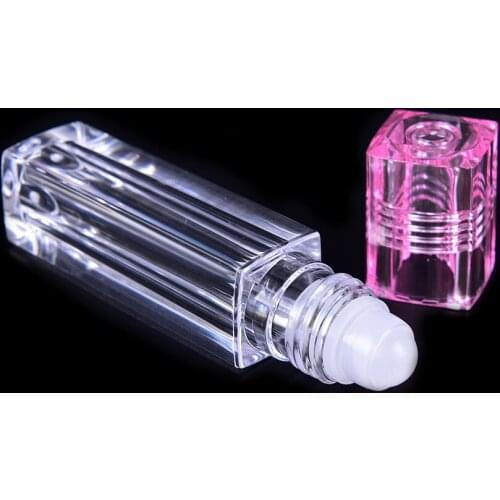 1Pcs 6.5ML ABS Essential Oil Roller Bottles with Roller Balls Aromatherapy Perfumes Lip Balms Roll On Bottles