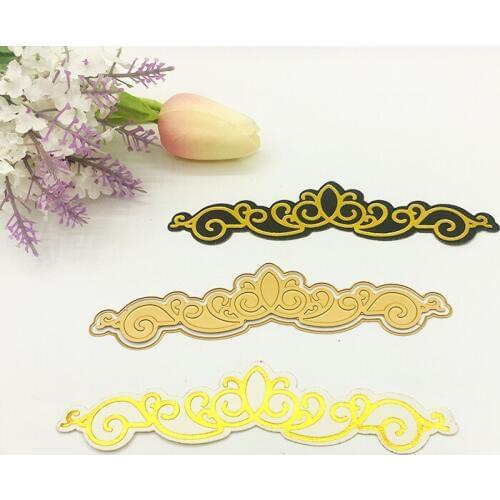 Julyarts Lace Flower Hot Foil Plate Metal Cutting Die For Scrapbooking Stencils Stamping Photo Album Card Die Cut Craft Dies