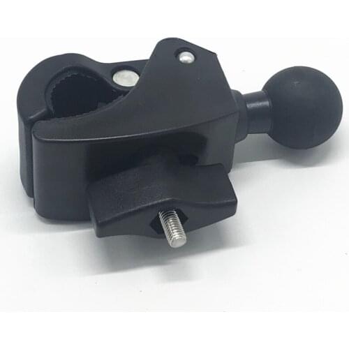 Bicycle Handle Bar Rail Mount Clamp with 1 inch Ball