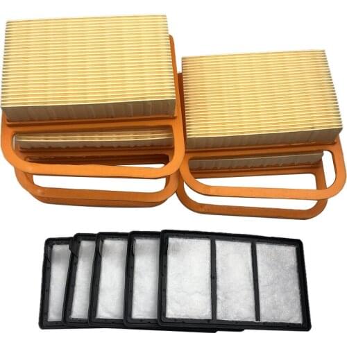 Air Filter Set Fits for Stihl TS410 TS420 Chainsaw Replace Part Number 42381410300 42381401800 42381404402