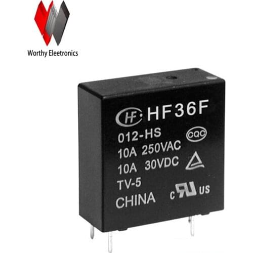 Wholesale 10pcs/lot relay HF36F-012-HS