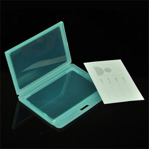 Id Card holder Exhibition Staff Cards mens id porte badge holder business case Plastic chest name id cards cover random