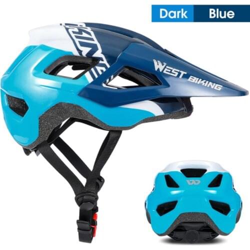 Bicycle Helmet 54 - 60cm Men Women Integrally-molded Adjustable Riding Safety Cap MTB Road Electric Bike Cycling Helmet Hat