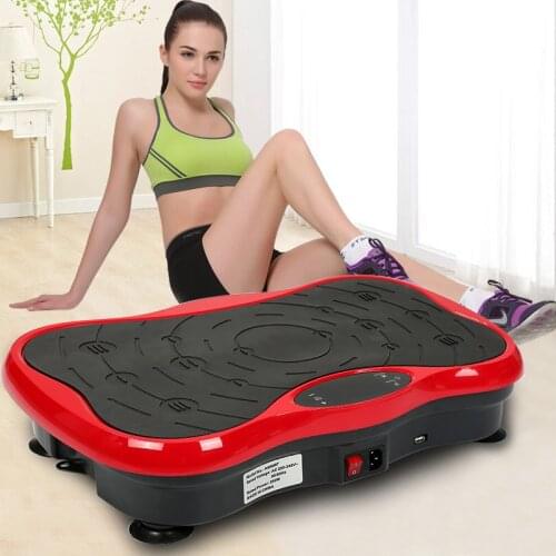 Fitness Exercise Vibration Plate Home Body Slimming Machine For Rejection Of Fat Muscle Stimulator Gym Equipment EU Plug HWC