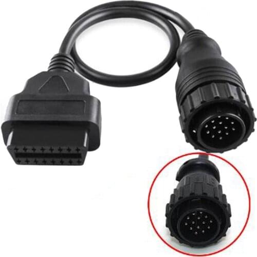 High Quality for MB Sprinter 14pin To 16Pin Car Diagnostic Cable 14 Pin To OBDII OBD2 OBD II ODB 2 16 Pin Adapter
